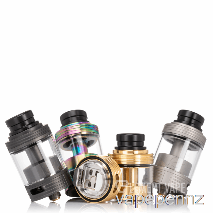 Yachtvape ECLIPSE DUAL 25mm RTA Matte Black VAPE NZ